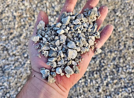 89 limestone aggregate three quarter inch for driveways and drainage projects Florida